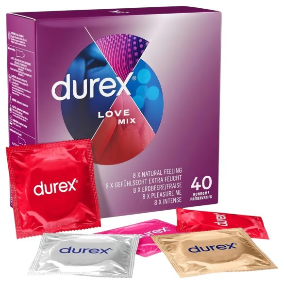 Durex Love Mix - condoompakket (40 stuks)