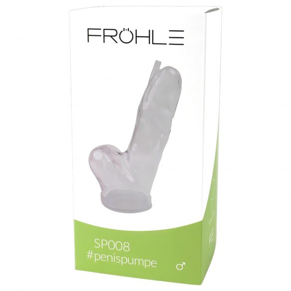 Fröhle SP008 (21cm) - Medische anatomische penis pomp vervangcilinder