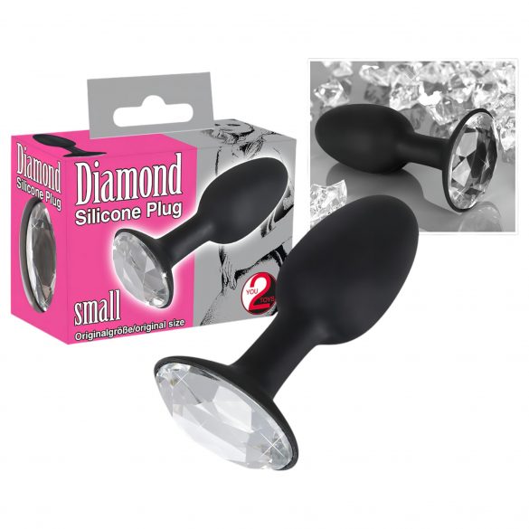 You2Toys - Diamond - siliconen buttplug (klein)