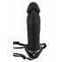 You2Toys - Opblaasbare Strap-On - siliconen dildo (zwart)