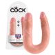 King Cock dubbele dildo (medium) - naturel