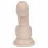 You2Toys - Silicone zuignap dildo - klein (natuurlijk)