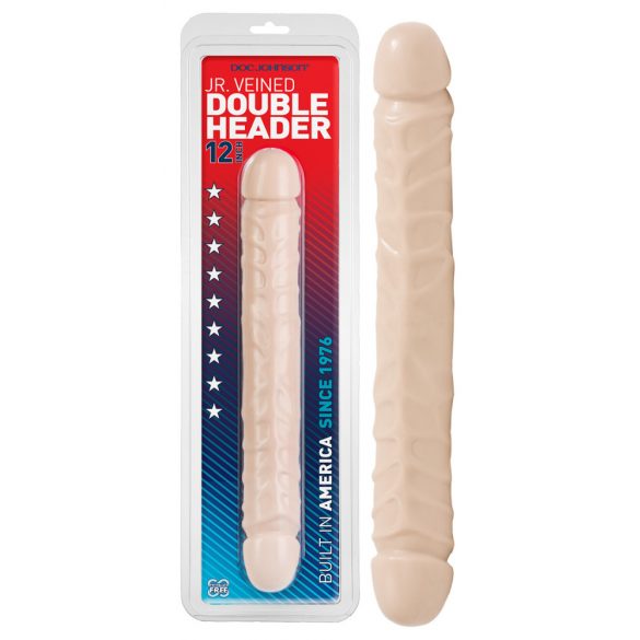 Doc Johnson dubbele dildo - natuurlijk (30,5 cm)