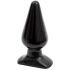 Doc Johnson zwarte anaal plug - klassiek, groot - (14,5cm)