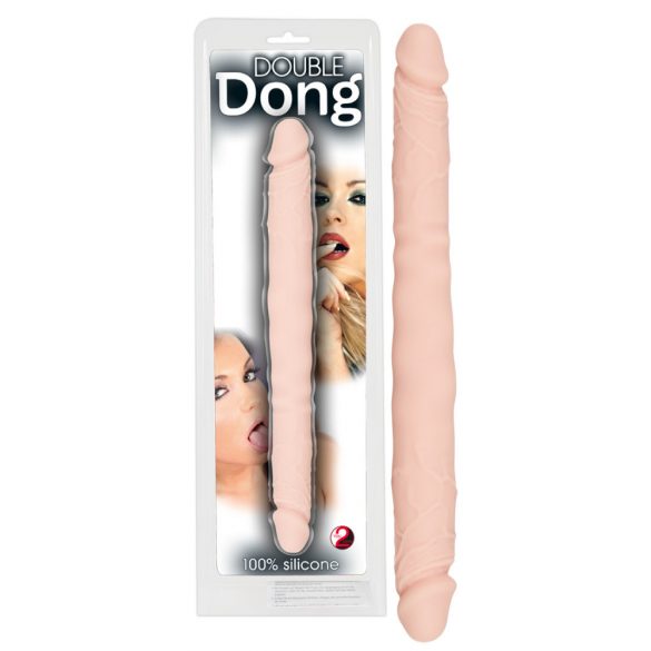 You2Toys - Double Dong - 100% siliconen dildo (natuurlijk)