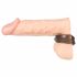 You2Toys - Bal - penis- en balzakring en stretchset - (rook)