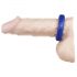 You2Toys - Dikke siliconen ring trio (blauw)