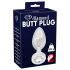 You2Toys - Sextreme - stalen anale plug (2,4 cm)