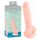 Medisch - siliconen dildo (18cm) - naturel