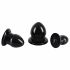 You2Toys - Stretching Plug Kit - anale dildoset - 3 stuks (zwart)