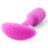 b-vibe Snug Plug 1 - anale dildo met intern gewicht (55g) - roze