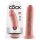 King Cock 8 dildo (20 cm) - natuur