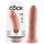 King Cock 8 dildo (20 cm) - natuur