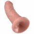 King Cock 8 dildo (20 cm) - natuur