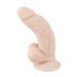 Nature Skin - zuignap, realistische dildo - huidkleurig (klein)