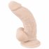 Nature Skin - zuignap, realistische dildo - huidkleurig (klein)