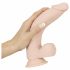 Nature Huid - zuignap dildo - naturel (medium)