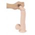 Nature Huid - zuignap dildo - naturel (medium)