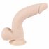 Nature Huid - zuignap dildo - naturel (medium)