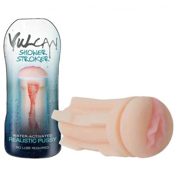 Vulcan Shower Stroker - Realistic Vagina (Natural) 