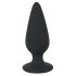 Zwarte Fluweel Zware - 40g Anale Dildo (zwart)