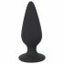 Zwarte Fluweel Zware - 40g Anale Dildo (zwart)