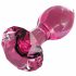 Icicles Nr 79 - Roze glas anale dildo