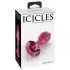 Icicles Nr 79 - Roze glas anale dildo