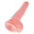 King Cock 14 met ballen grote dildo (35cm) - natuurlijk