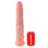 King Cock 14 met ballen grote dildo (35cm) - natuurlijk