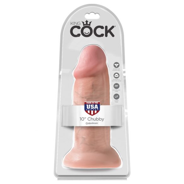 Koning Kuk 10 Dildo (25cm) - nature