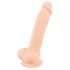 Silexd 7 - zuignap dildo - 17,5cm (natuurlijk)