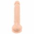 Silexd 7 - zuignap dildo - 17,5cm (natuurlijk)