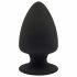 Silexd M - verstelbare anale dildo - 11cm (zwart)