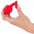 You2Toys Plug M - zwarte edelsteen hartvormig anaal dildo - medium (rood)