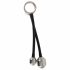 You2Toys Heavy Gear - Heringring met anaal gewicht (zwart-zilver)