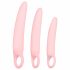 SMILE - Vaginale Trainers - dildo set - roze (3 delig)