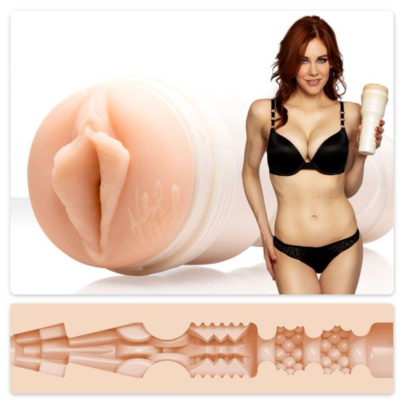 Fleshlight Maitland Ward - realistische kunstvagina (natuurlijk)