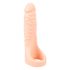 Realistixxx Dubbele F - realistisch dildo met penisklem (naturel)