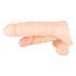 Realistixxx Dubbele F - realistisch dildo met penisklem (naturel)