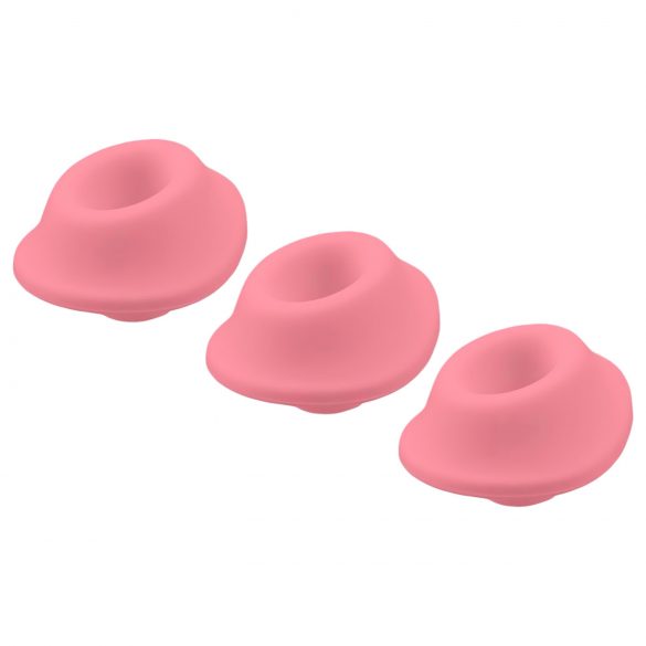 Womanizer Premium Eco - vervangende zuigkapset - roze (3 stuks)