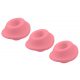 Womanizer Premium Eco - vervangingsset zuigmondjes - roze (3 stuks)