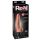 Real Feel Deluxe No.6 - realistische vibrator met testikels (natuurlijk)