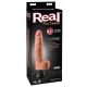 Real Feel Deluxe No.6 - realistische vibrator met testikels (natuurlijk)