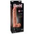 Reële Gevoel Deluxe No.12 - met ballen, realistische vibrator (natuur)