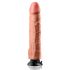 Reële Gevoel Deluxe No.12 - met ballen, realistische vibrator (natuur)