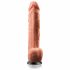 Realistische Deluxe Vibrator Nr. 12 - Met Testikels (Naturel)