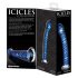 Icicles Nr. 29 - blauwe spiraalvormige glazen dildo