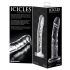 Icicles No. 62 - glazen dildo met penisvorm (transparant)