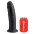 Koning K** - grote dildo met zuignap (25cm) - zwart